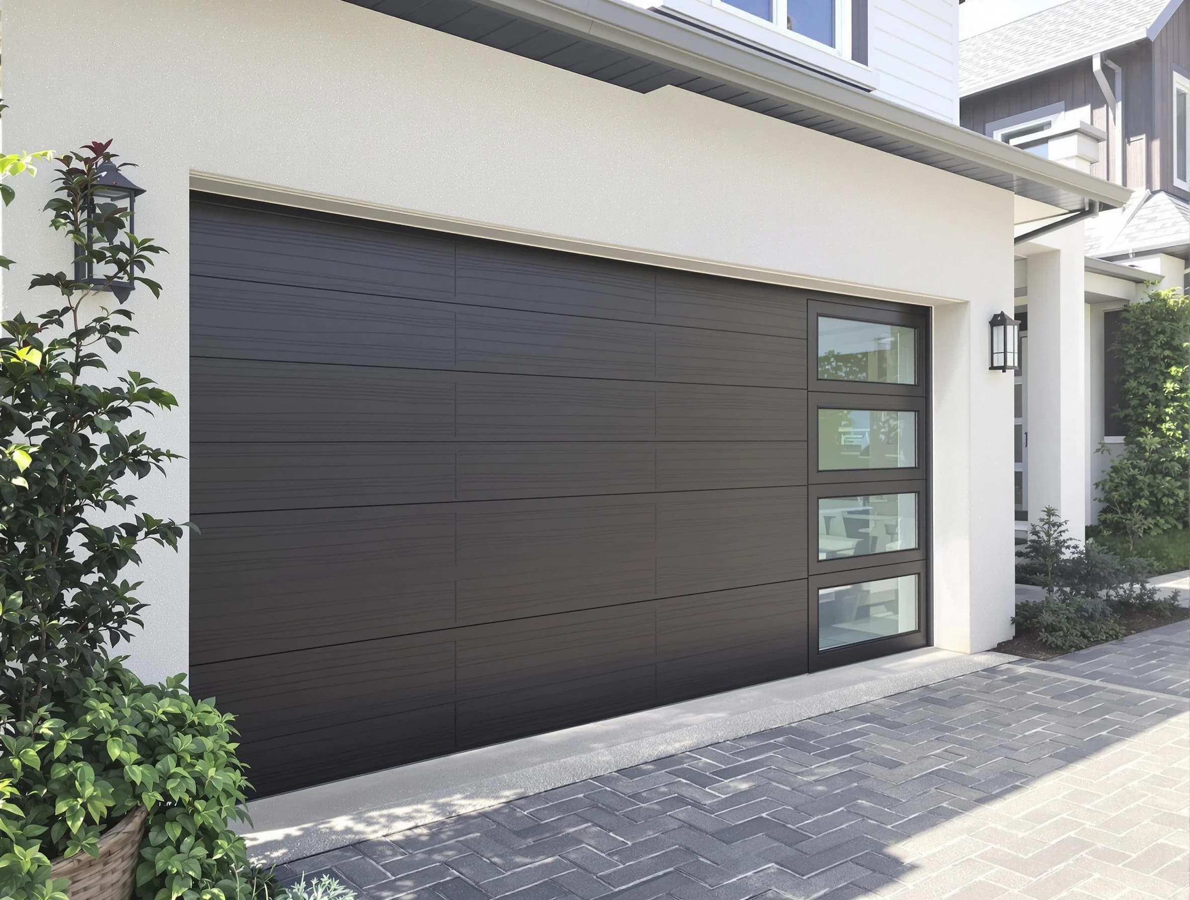 Custom garage door installation by Commerce City Garage Door Repair in Commerce City