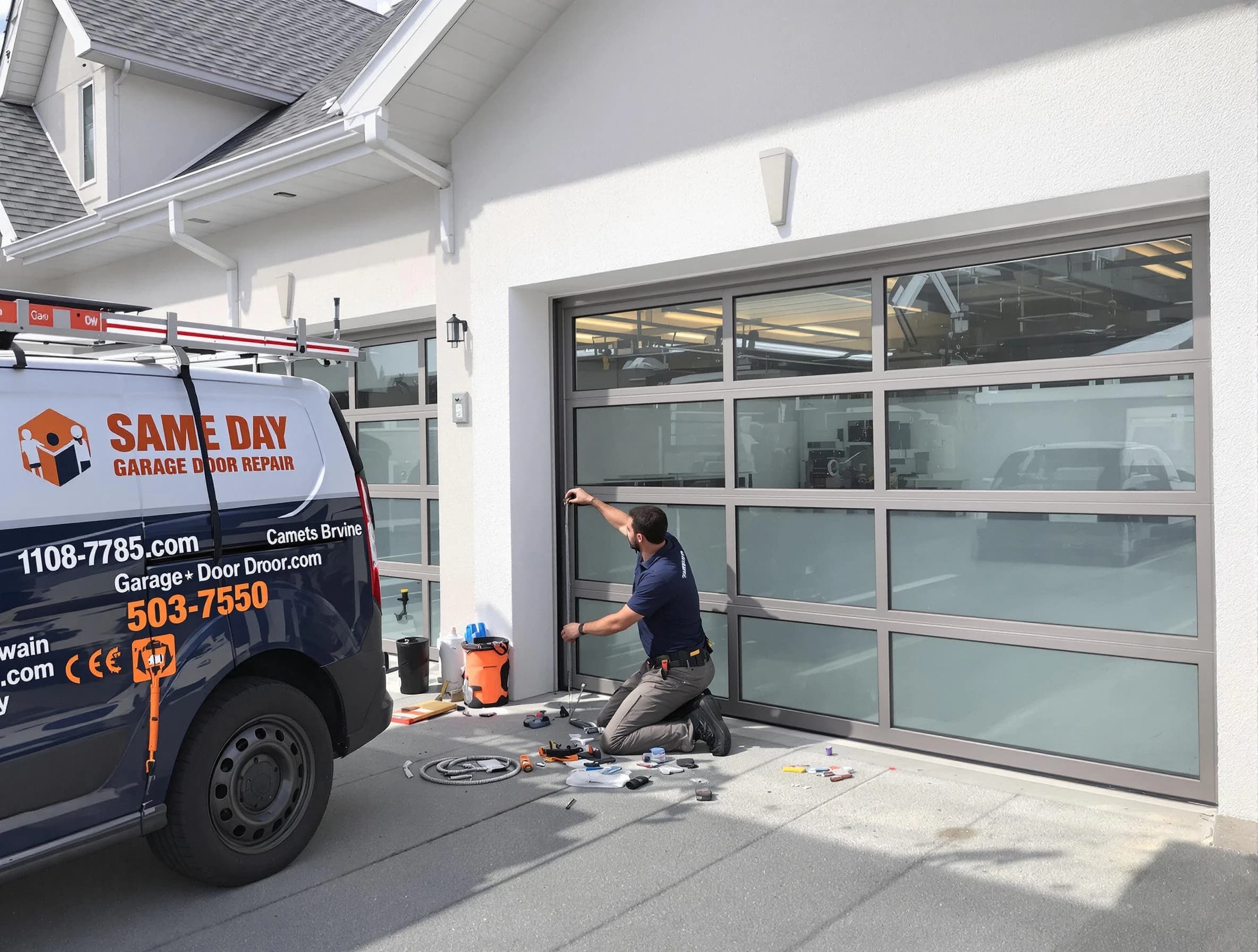 Same-day garage door repair service by Commerce City Garage Door Repair in Commerce City