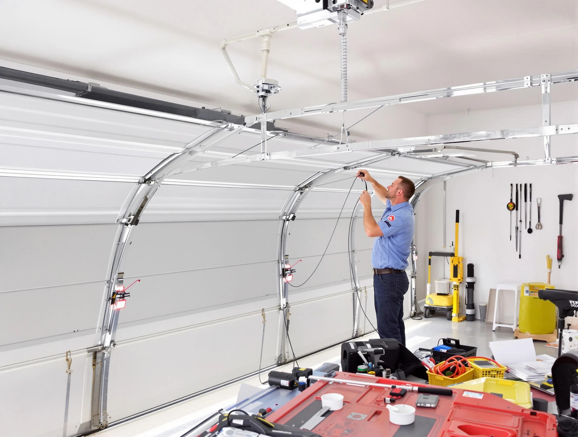 Garage door cable repair service by Commerce City Garage Door Repair in Commerce City