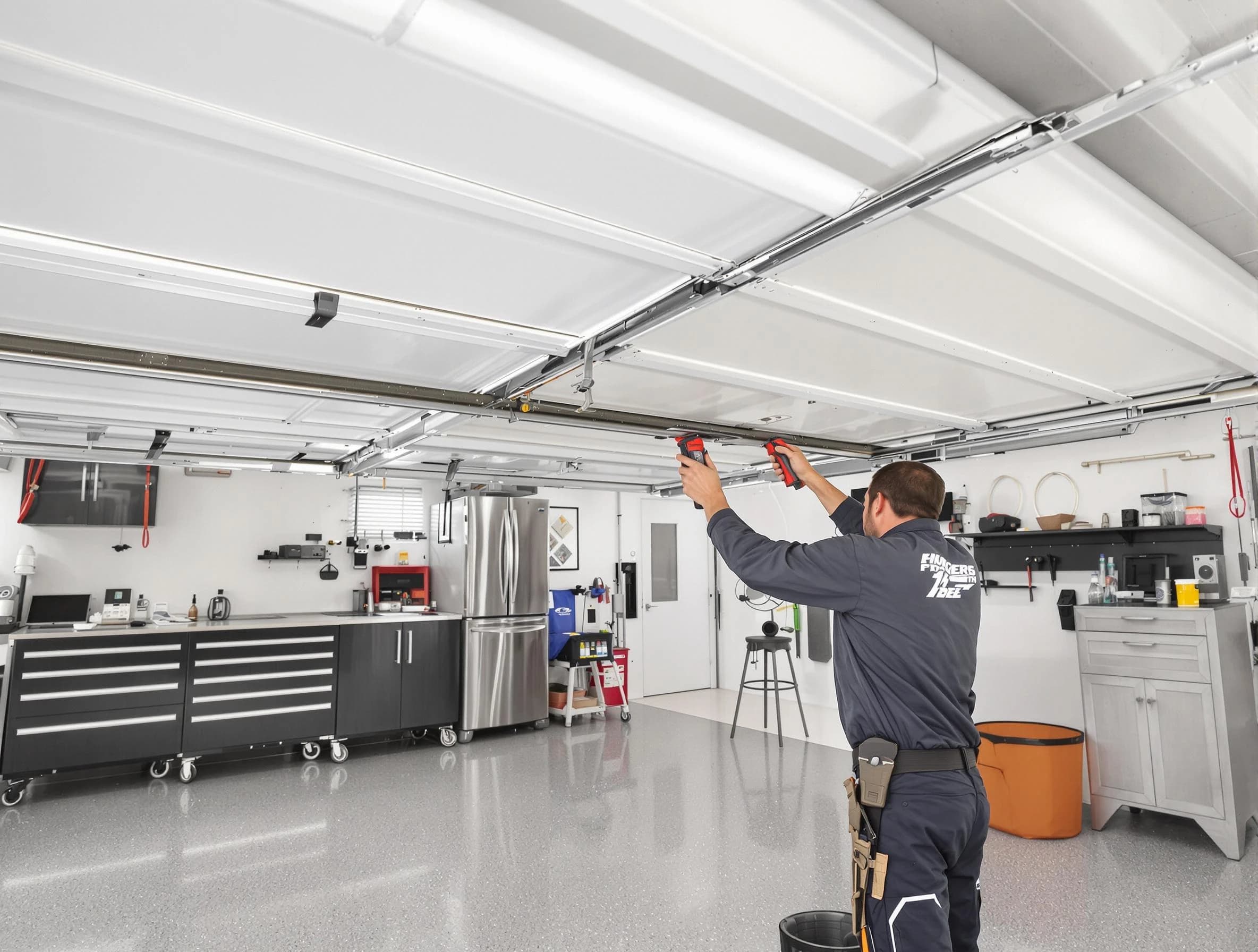 Overhead garage door repair service by Commerce City Garage Door Repair in Commerce City