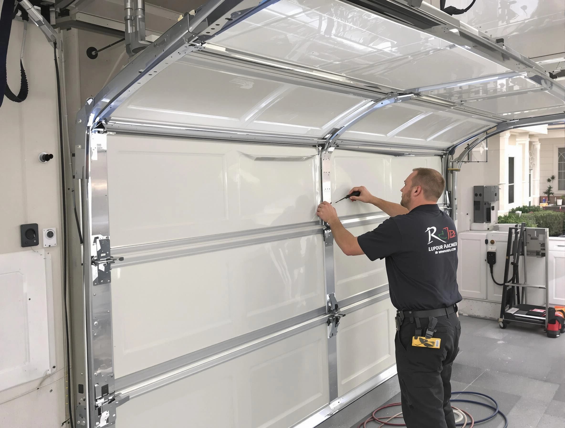 Commerce City Garage Door Repair professional performing panel repair in Commerce City