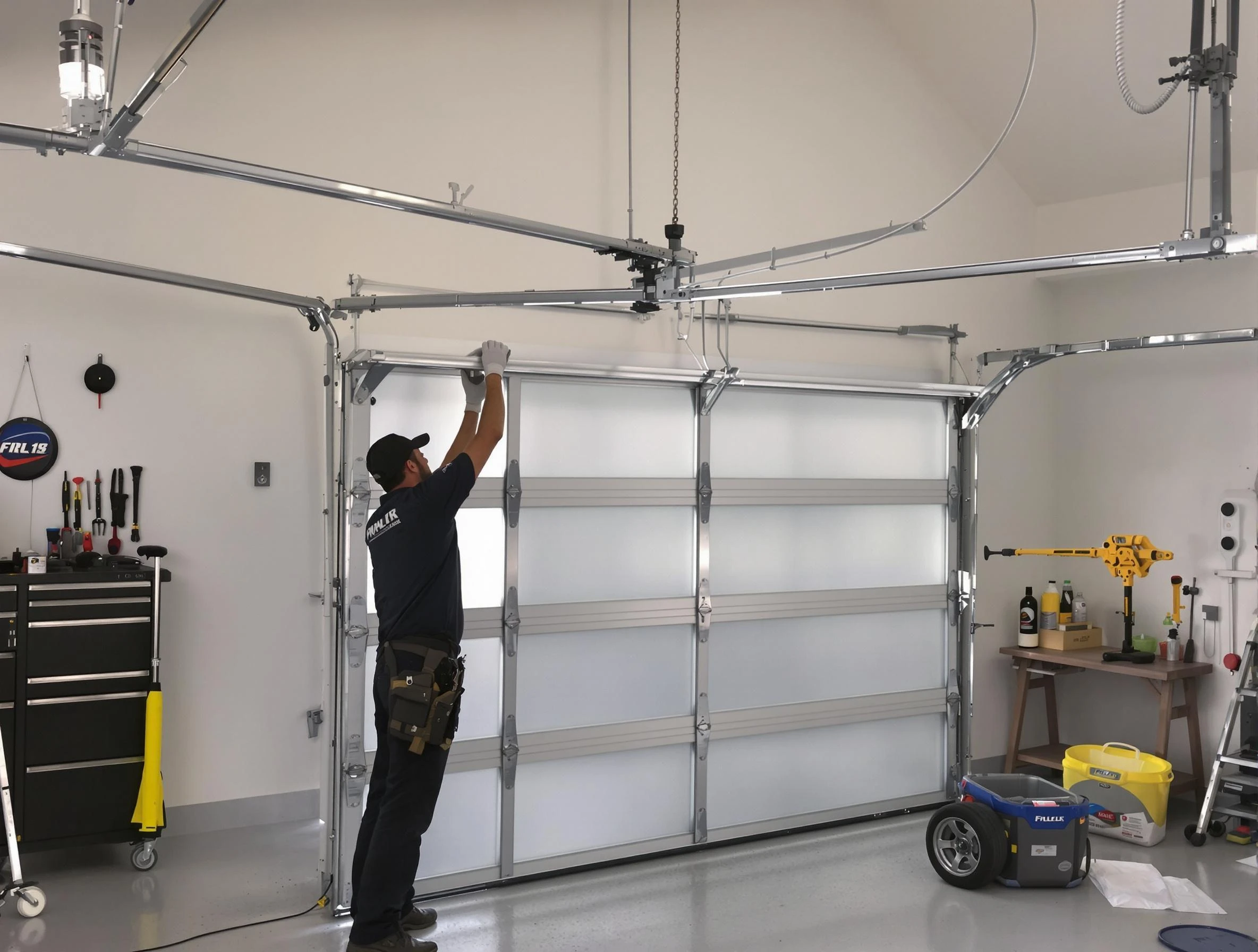 Commerce City Garage Door Repair certified team performing precision garage door installation in Commerce City