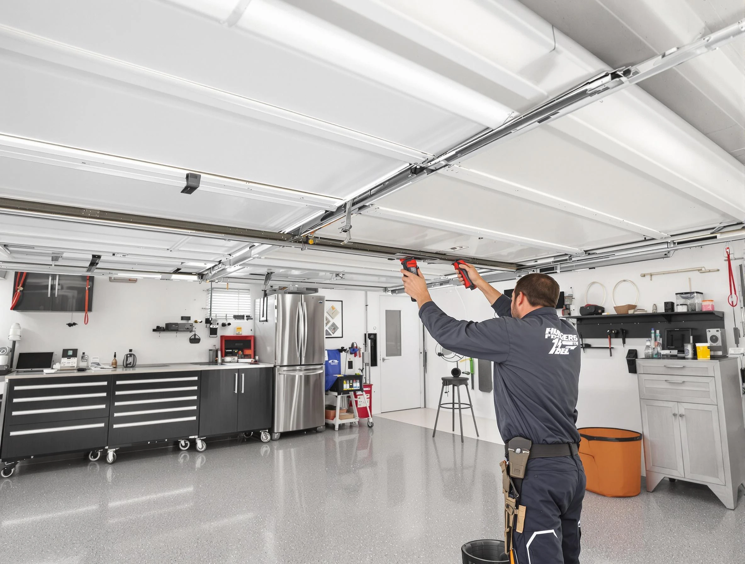 Overhead garage door repair service by Commerce City Garage Door Repair in Commerce City